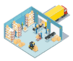peb warehouse construction logo